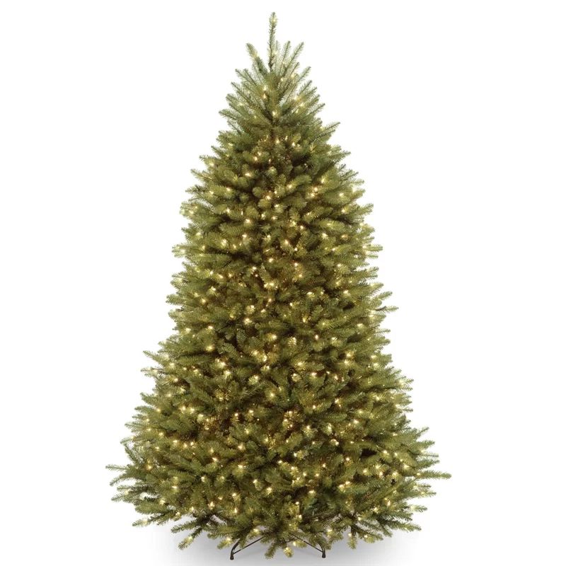 Jack 90" H Green Fir Christmas Tree with 1000 Lights | Wayfair North America