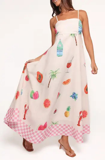 Brea Printed Maxi Sundress | Nordstrom