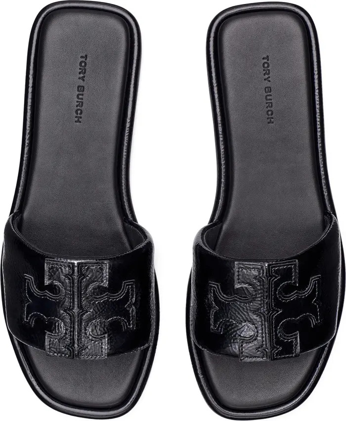 Double-T Leather Sport Slide Sandal (Women) | Nordstrom