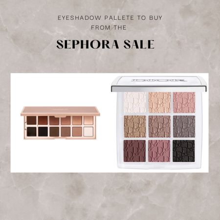 My favorite eyeshadow palettes to invest in at the Sephora sale. Matte and shimmer sets perfect for the summer. 

#LTKxSephora #LTKbeauty #LTKsalealert