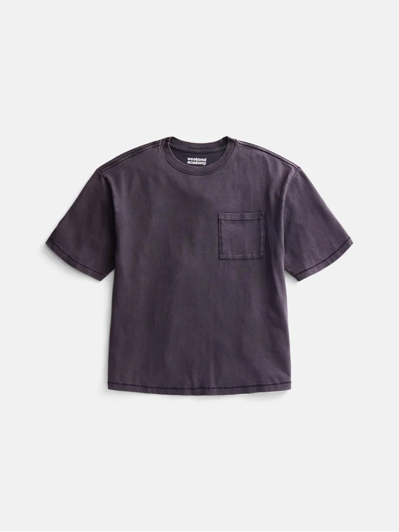Weekend Academy Boys Pocket Tee with Short Sleeves, Sizes XS-XXL | Walmart (US)