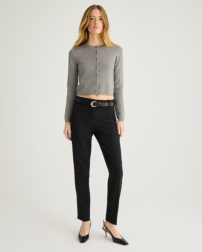 Cameron slim cropped pant in four-season stretch | J. Crew US