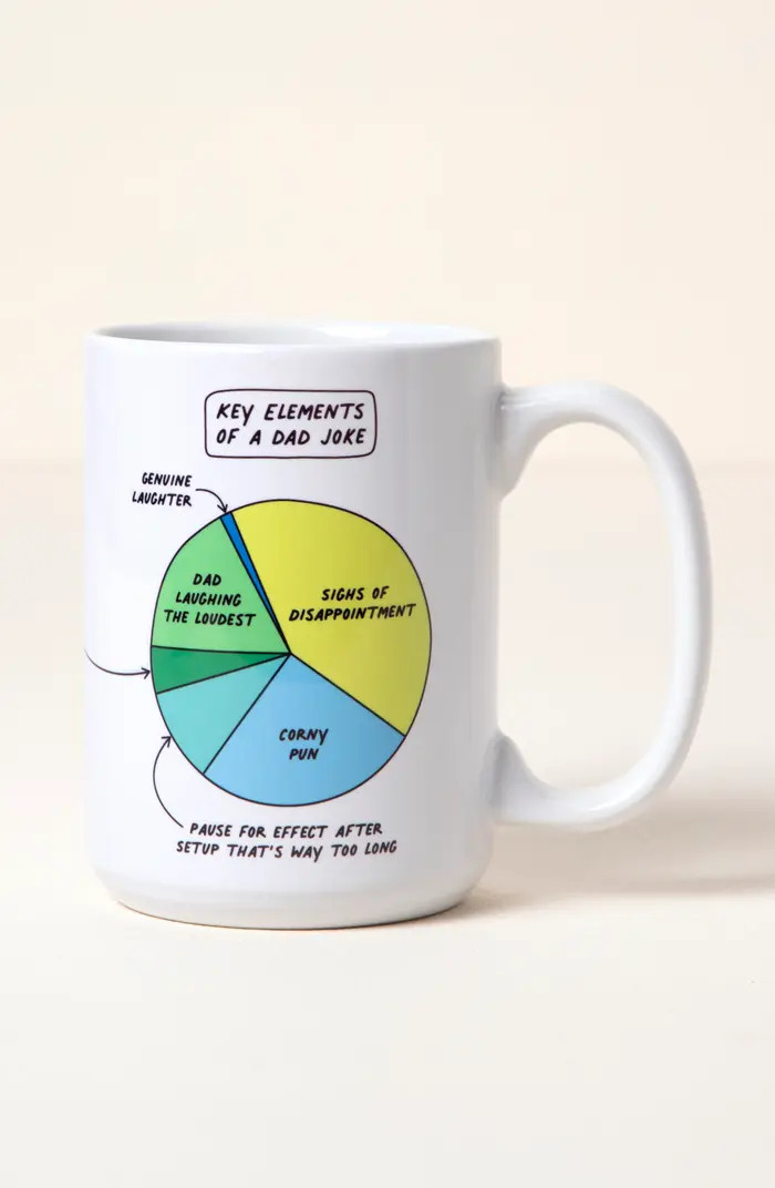 Uncommon Goods Dad Joke Every Day Interactive QR Mug | Nordstrom | Nordstrom