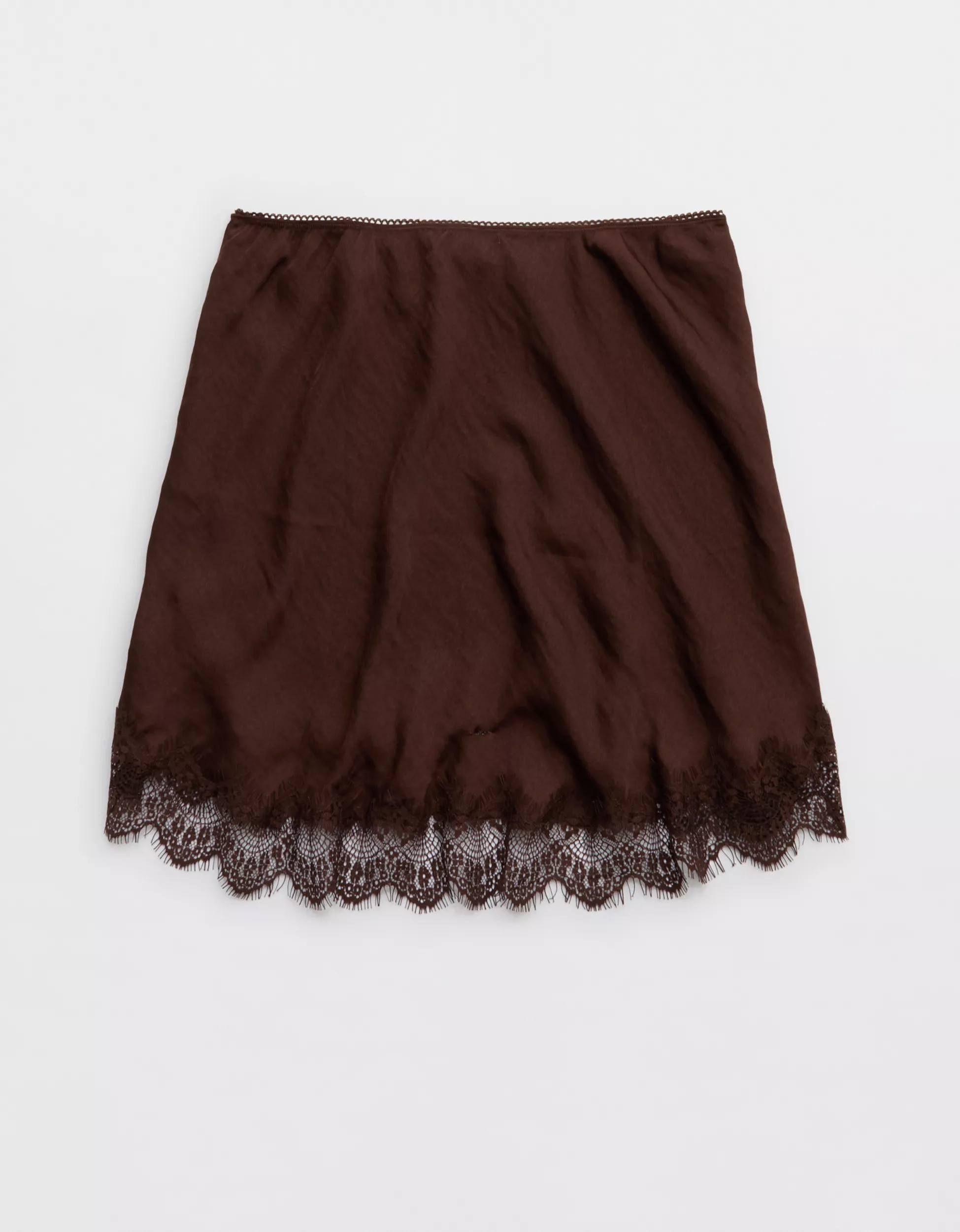 Aerie Festival Satin Mini Skirt | Aerie
