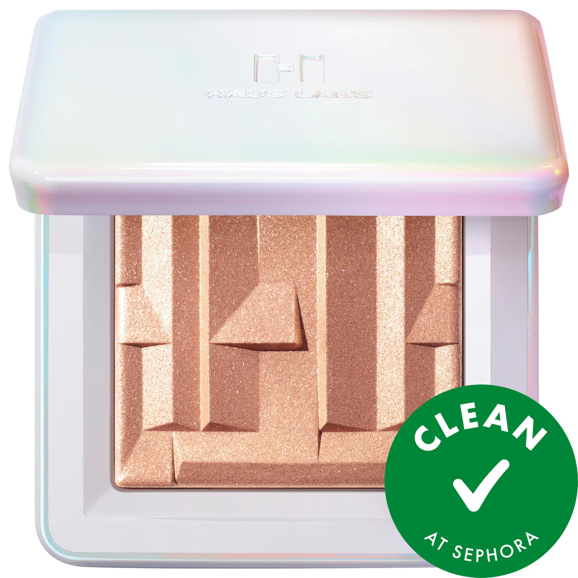 HAUS LABS BY LADY GAGA Bio-Radiant Gel-Powder Illuminating Highlighter with Fermented Arnica Peach Quartz 0.3 oz / 8.5 g | Sephora (US)