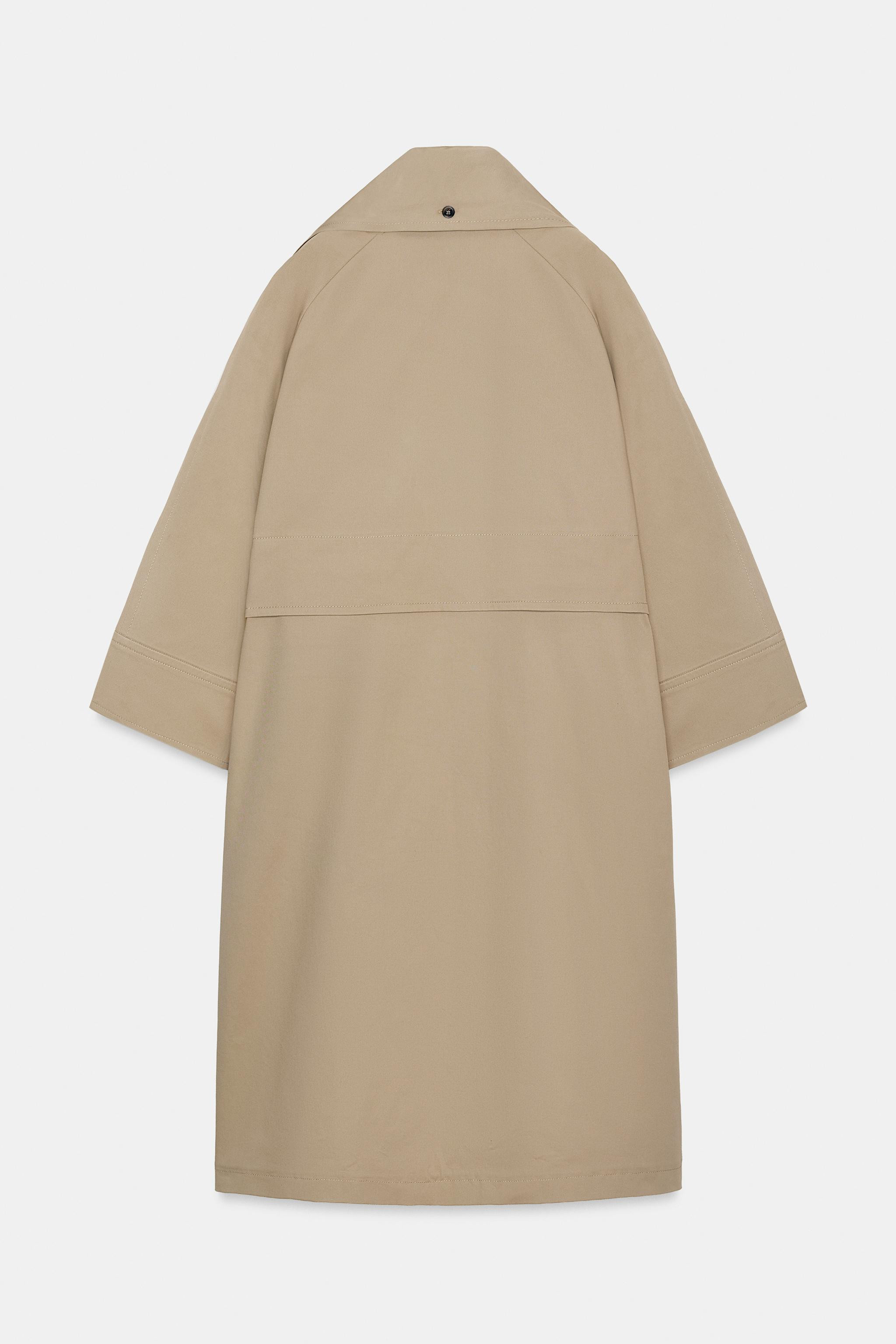 OVERSIZED TRENCH COAT WITH SCARF ZW COLLECTION LIMITED EDITION | Zara Canada