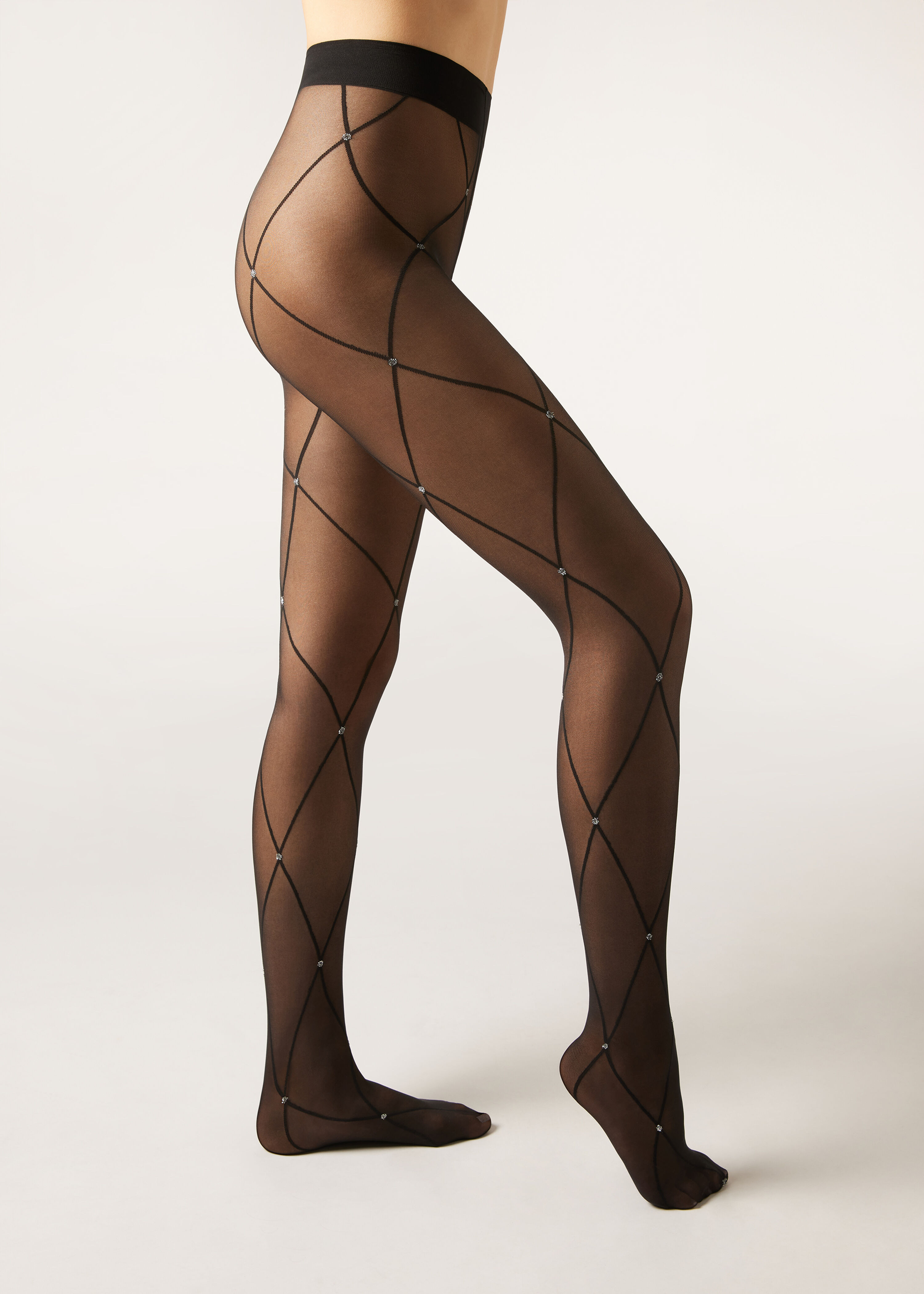 Sheer Tights with Diamonds and Glitter | Calzedonia US