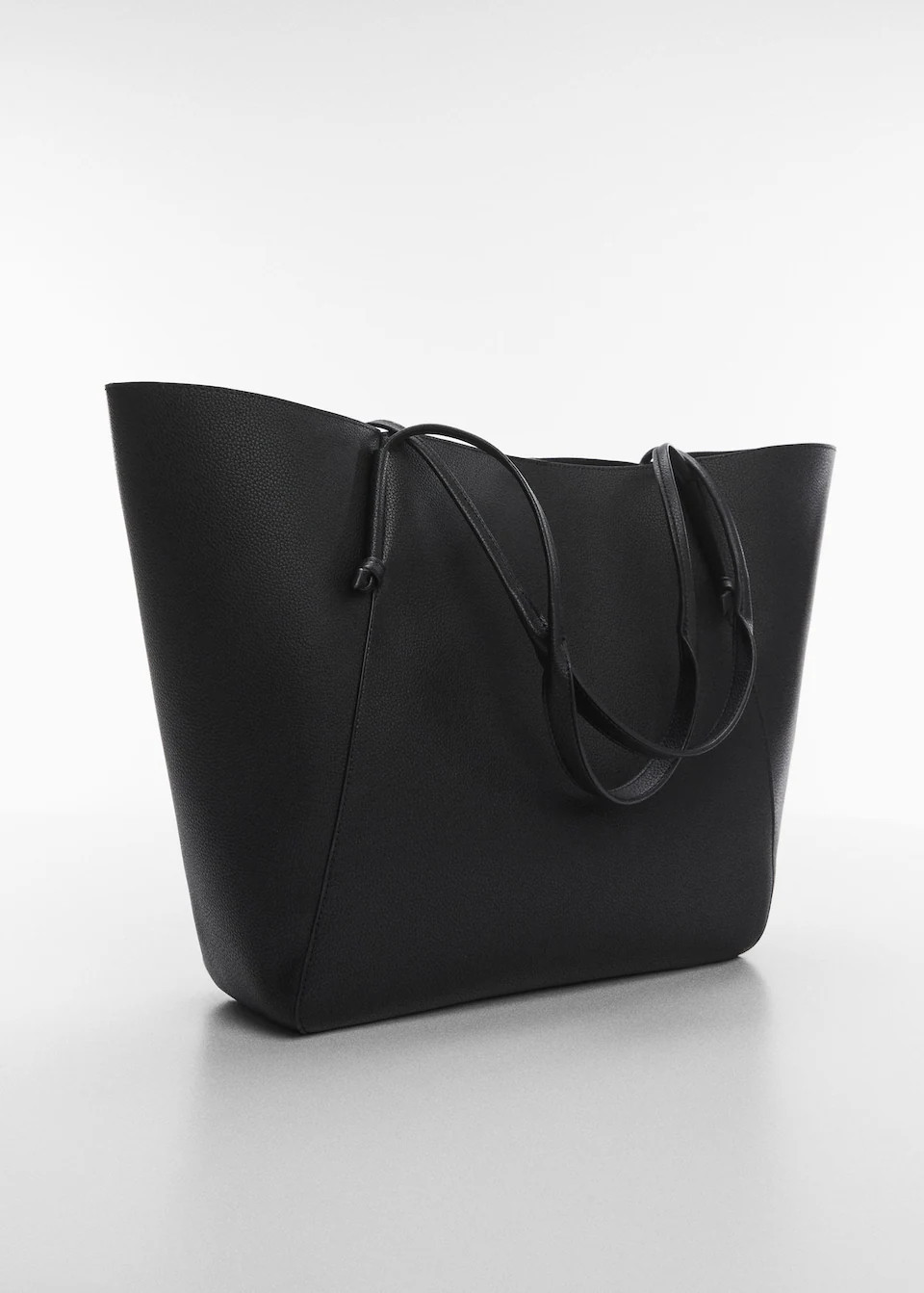 Shopper bag mit knoten-henkel -  Damen | Mango Schweiz | Mango CH