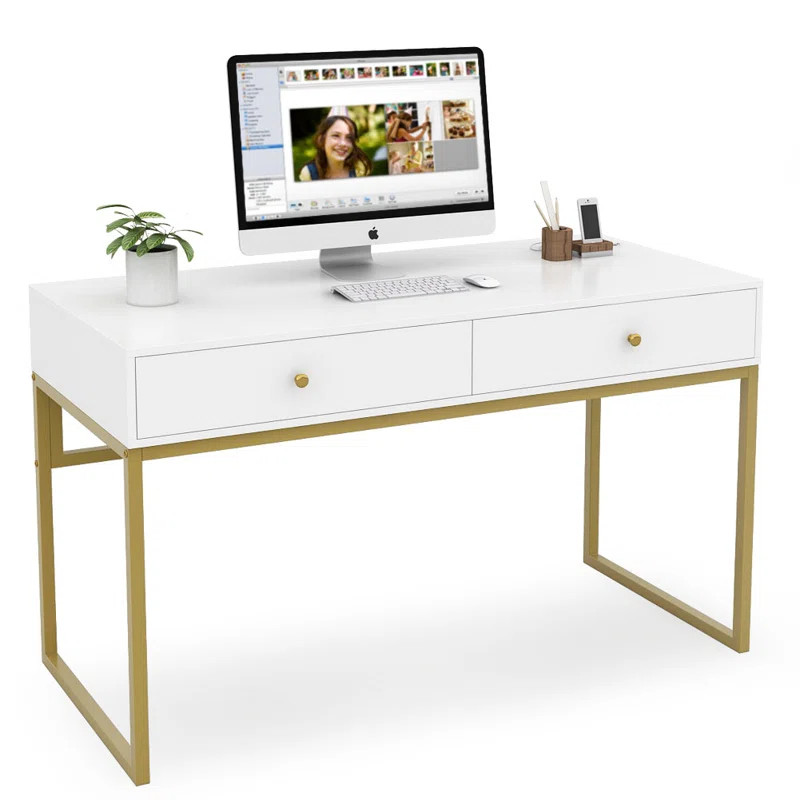 Jahnke 47.24'' Unfinished Desk | Wayfair North America