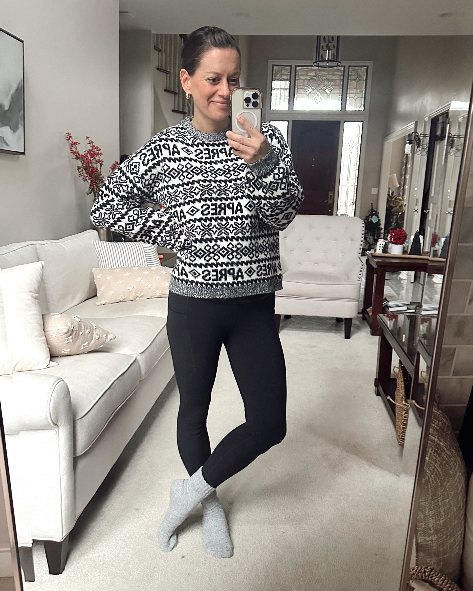Winter ootd ❄️ Love this sweater from Target! It is so soft and cozy.  Runs true to size - I’m in the small.




#LTKOver40 #LTKFindsUnder50 #LTKSeasonal