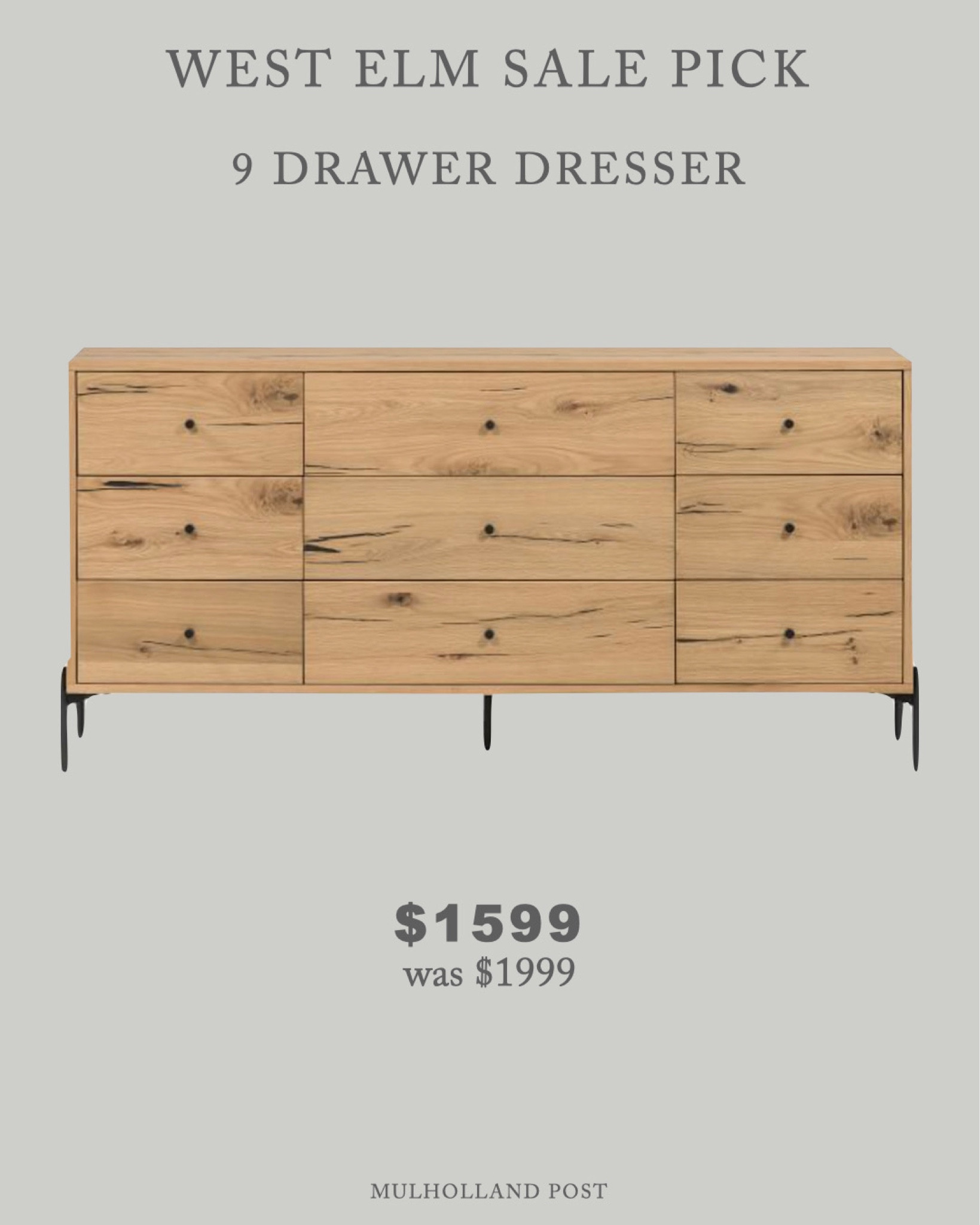 West Elm sale pick

Dresser, home decor

#LTKunder100 #LTKhome #LTKSale