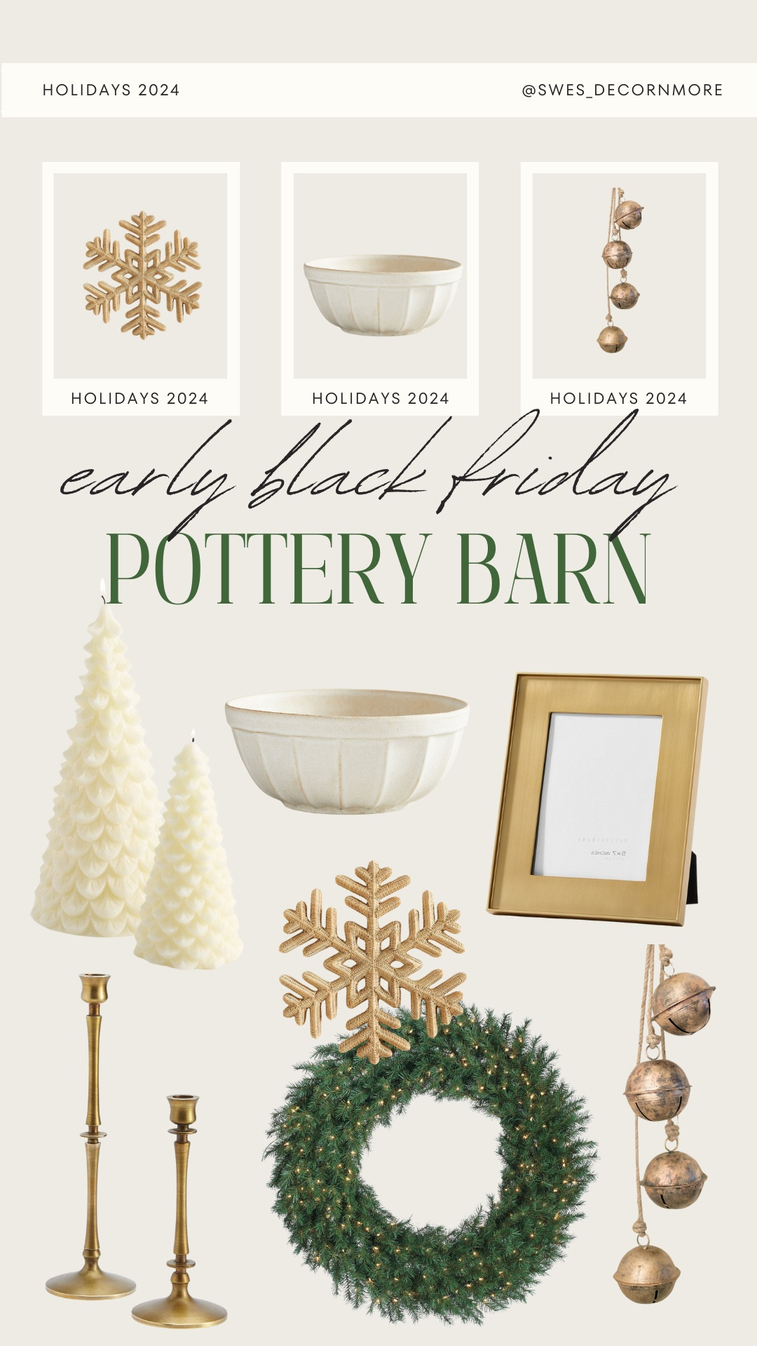 Get a head start on holiday shopping with Pottery Barn’s Early Black Friday Sale! 

#LTKHoliday #LTKSaleAlert #LTKSeasonal