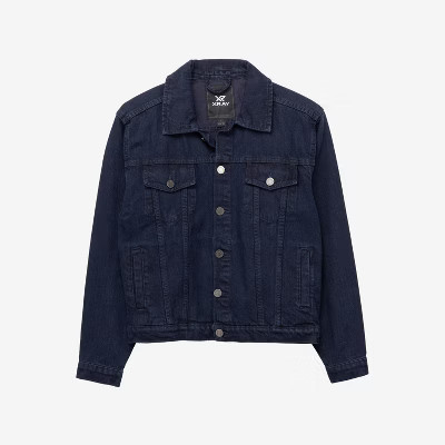 X RAY Boy's Cotton Denim Jacket in NAVY Size Small | Target