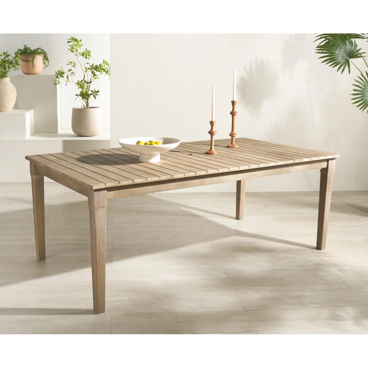 Samya 81.4'' Outdoor Dining Table | Joss & Main