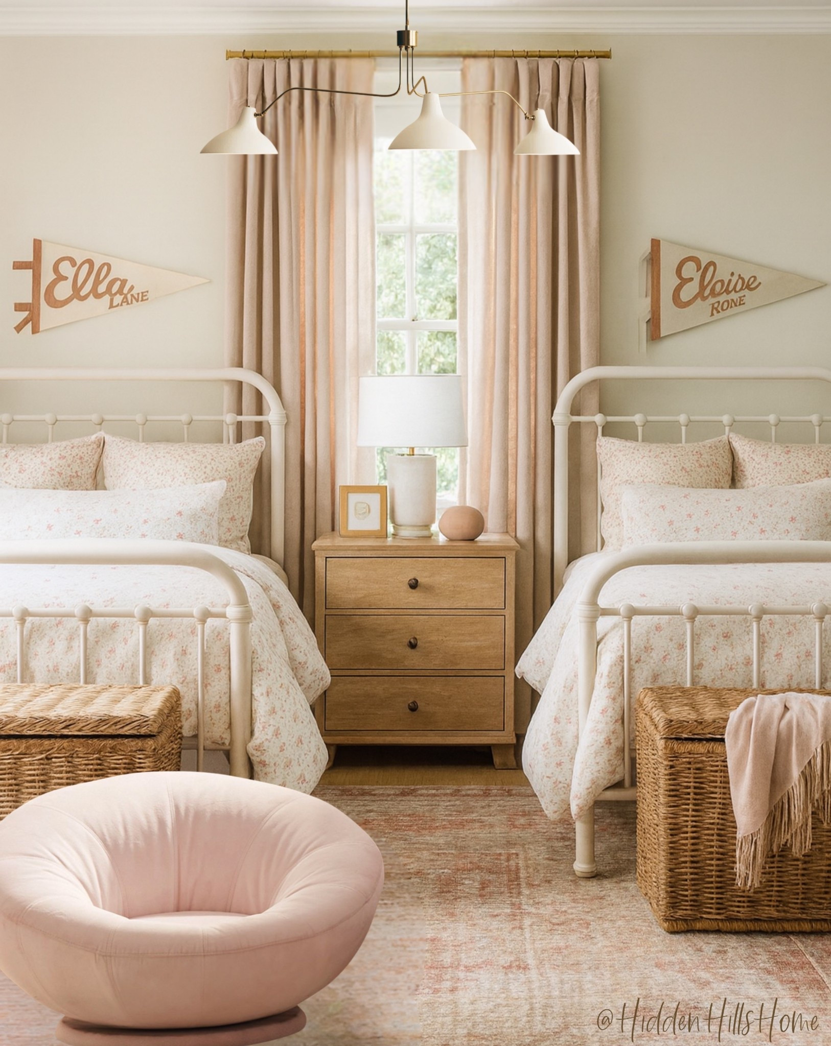 Shared girls bedroom mood board, sisters bedroom design, pink modern transitional girls bedroom mood board #sisters




#LTKSaleAlert #LTKHome #LTKKids