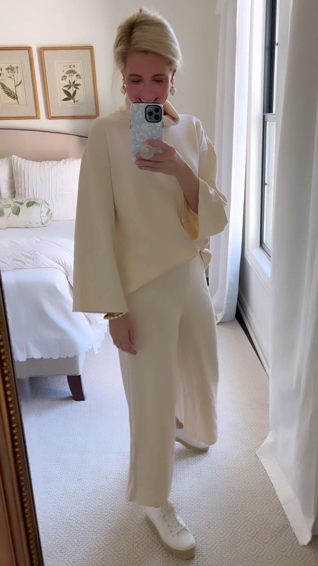 Walmart Sets you need! I’m wearing a size small top and medium pants! These are sooooo soft and can easily be dressed up or down! I can’t recommend them enough! #WalmartPartner #WalmartFashion @walmartfashion @walmart 