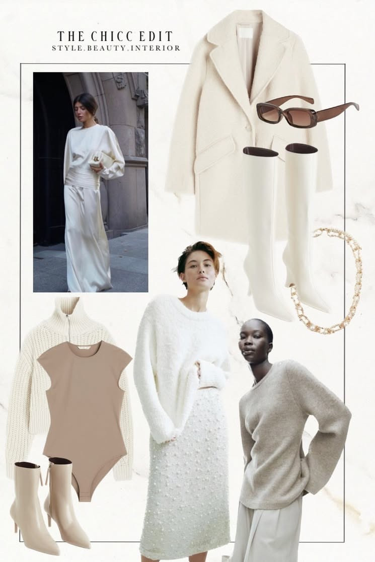 Neutral layers for Spring 🤍 Shop the look 

#outfit #sweater #boots #coat #blazer workwear pants cardigan necklace bodysuit dress 

#LTKootd #LTKOver40 #LTKgrwm