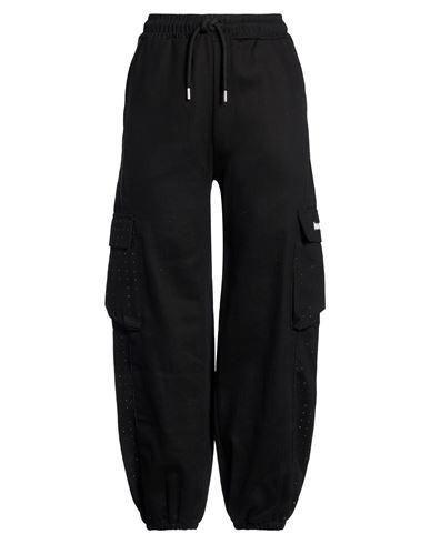 Disclaimer Woman Pants Black Size S Cotton | YOOX (US)