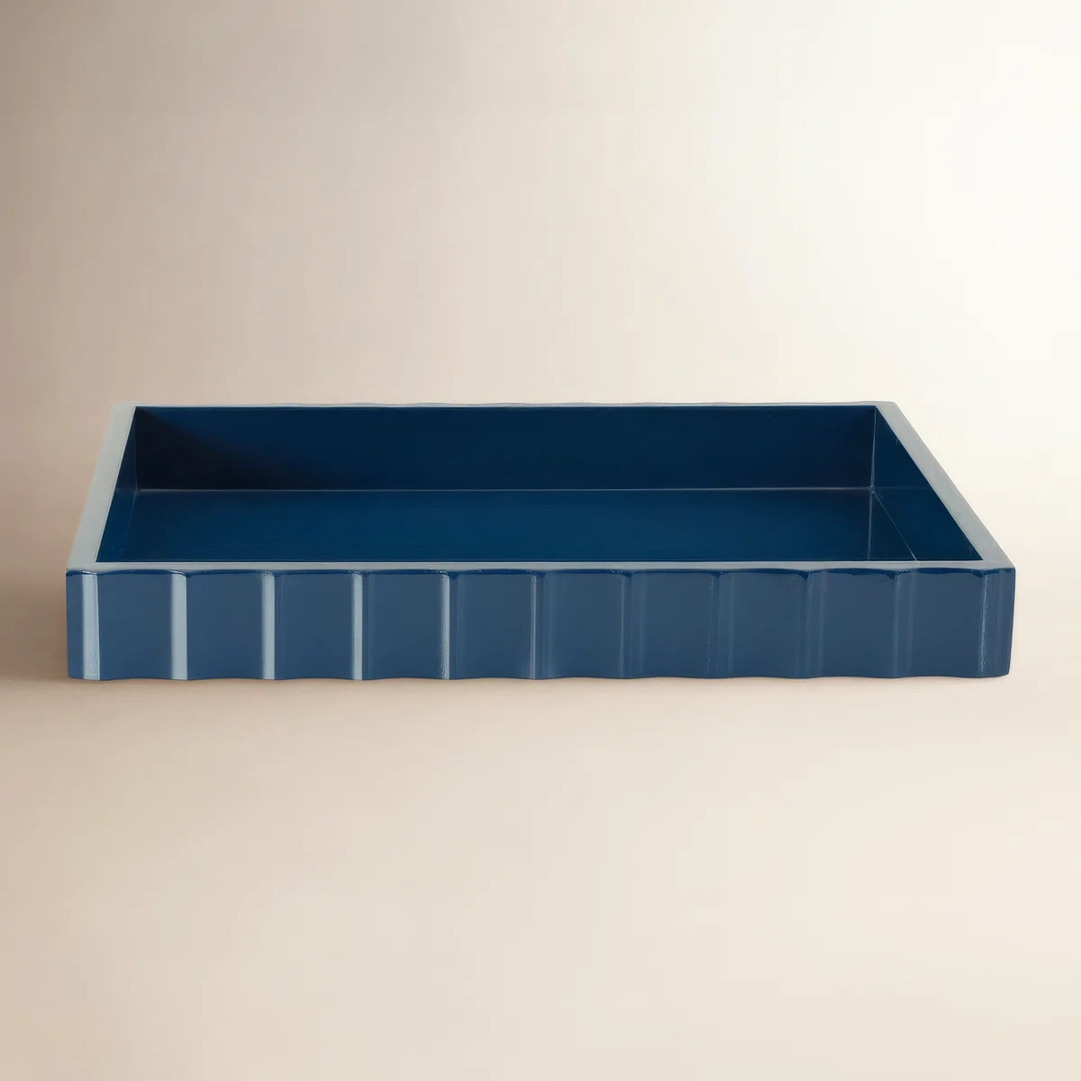 Cardella Fluted Rectangle Serving Tray | Wayfair North America