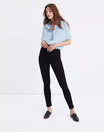10" High-Rise Skinny Jeans in Carbondale Wash | Madewell