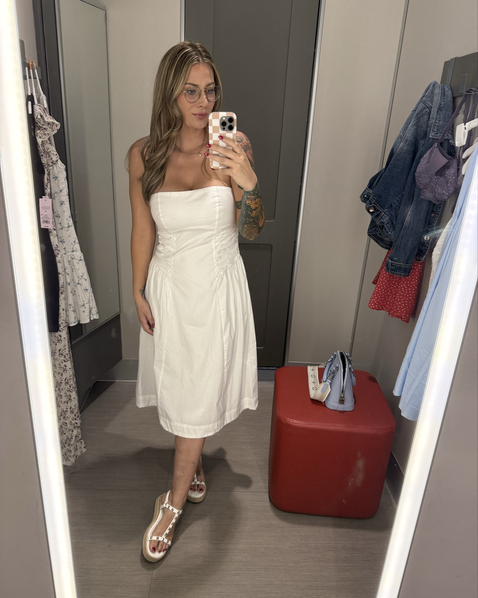 Another dress for the win. I think it runs slightly big. 
I’m in a size M
5’6 145lbs 34 DDD

#LTKStyleTip #LTKFindsUnder50 #LTKSaleAlert