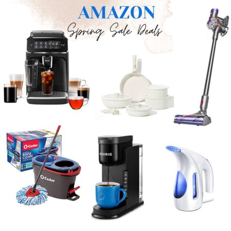 Amazon spring sale is still on - best home deals!! @amazon #amazonhome #amazonfinds , kitchen finds, cleaning gadgets, coffee machine 

#LTKsalealert #LTKhome #LTKfamily