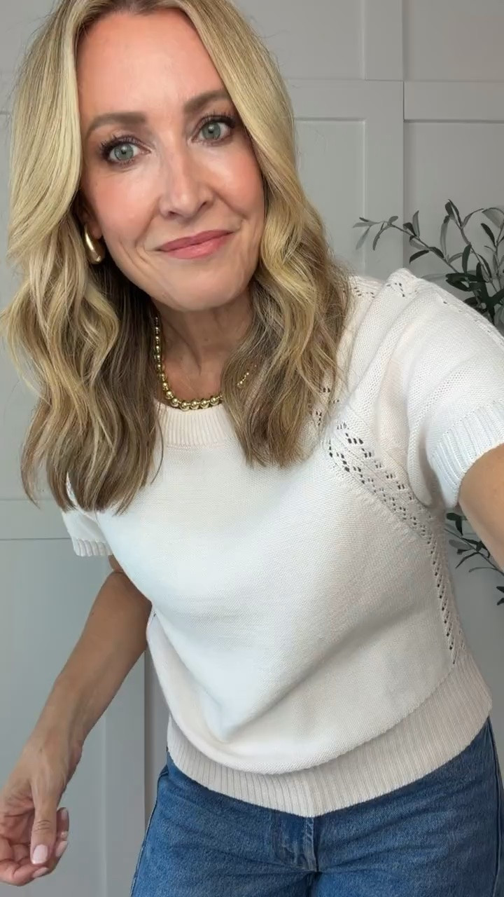 This classic white top is such a good piece for a fall wardrobe refresh. Easy with jeans for everyday, but dressy enough to pair with trousers or a skirt for the office.

classic white top, white blouse, fall wardrobe staple, office outfit, workwear top, jeans outfit, fall fashion, transitional style, everyday blouse, fall wardrobe refresh, women’s workwear, HauteandHumid

#LTKootd #LTKgrwm #LTKdayinmylife
