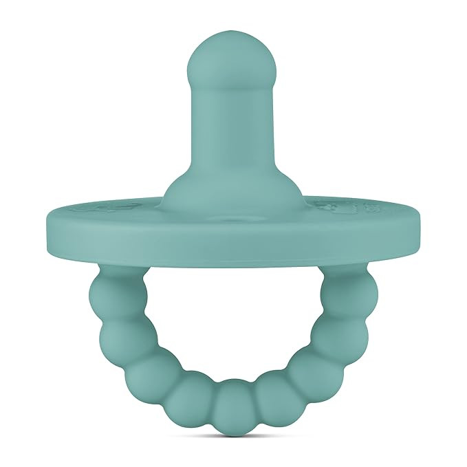 Ryan & Rose Cutie PAT Pacifier Teether (Stage 1, Seaglass) | Amazon (US)