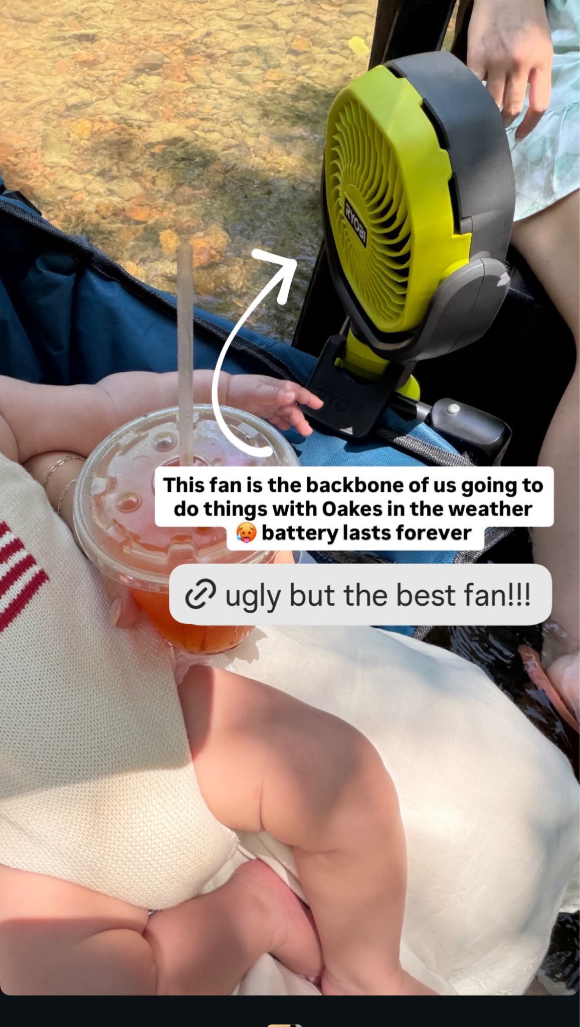 The best fan!!!

#LTKBaby