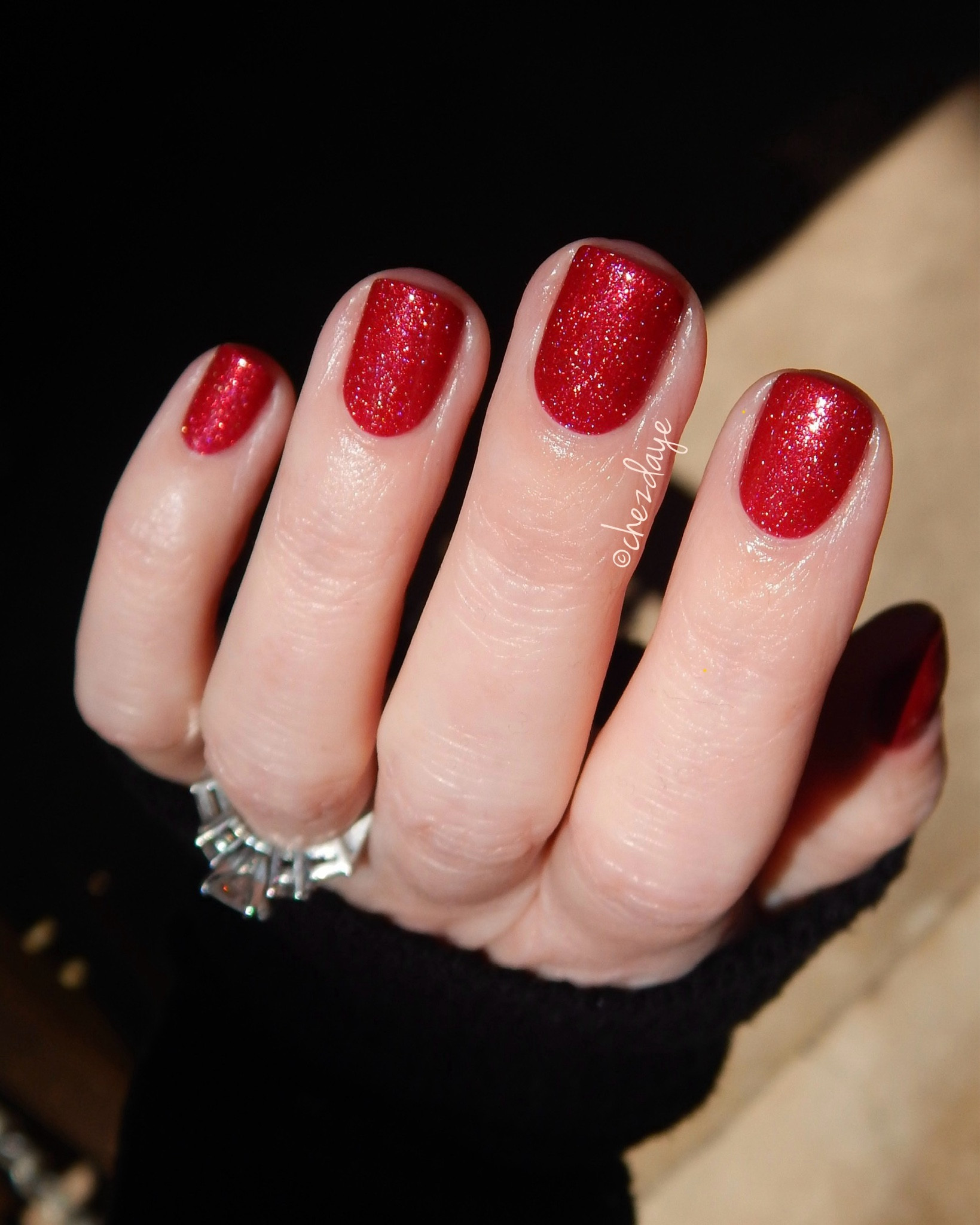 If you are looking for a stunning red polish with a little extra oomph for your Christmas nails, this is it!  ✨ ❤️ 🎄 

DIY nails • holiday party outfit • sparkly nails 

#LTKHoliday #LTKStyleTip #LTKBeauty