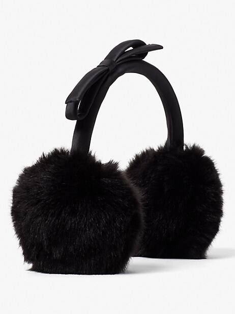 shoelace bow earmuffs | Kate Spade (US)