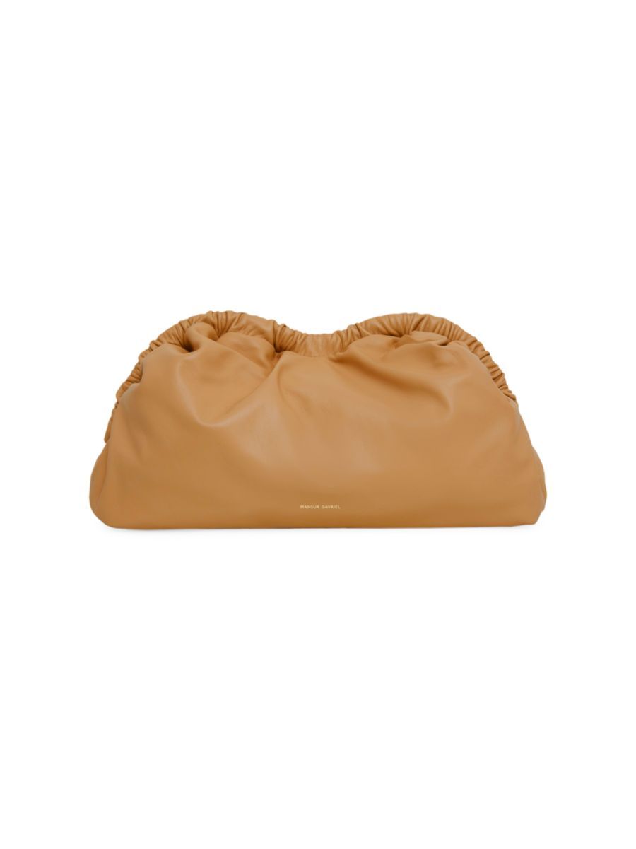 Mansur Gavriel Cloud Leather Clutch | Saks Fifth Avenue