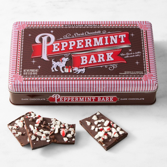 Williams Sonoma Dark Chocolate Peppermint Bark | Williams-Sonoma