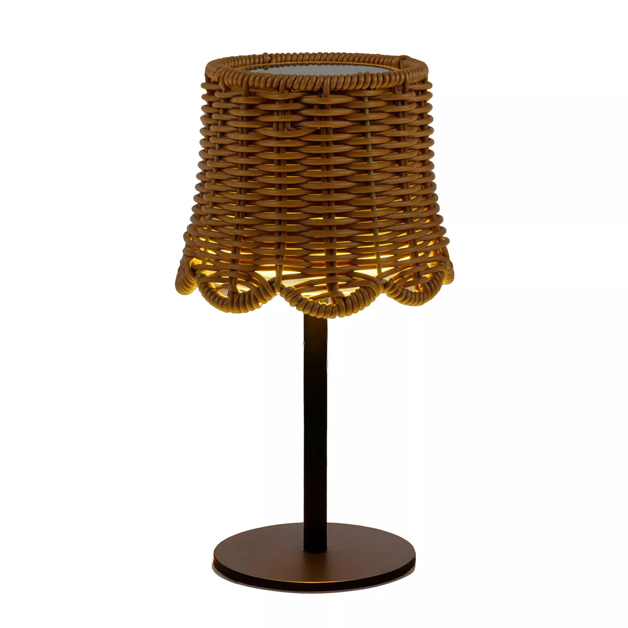 Mikasa LED Solar Waterproof Rattan Lamp | Kohl's