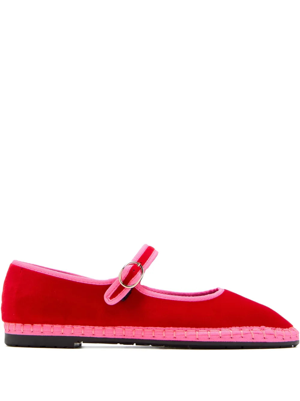 FLABELUS Aurelie Ballet Flats | Red | FARFETCH | Farfetch Global