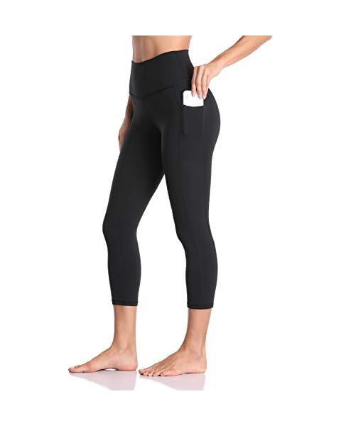 Colorfulkoala Women's High Waisted Yoga Pants 7/8 Length Leggings with Pockets | Amazon (US)