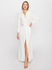 Brochu Walker | Women's Madsen Maxi Dress in Salt White | Brochu Walker