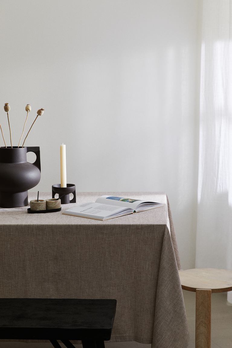 Linen-blend Tablecloth | H&M (US + CA)