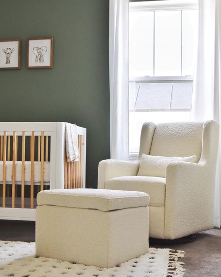 Favorite furniture in my baby nursery. Love this feeding chair. It has 360 degree rotation and forward-backward motion. I pove that it’s made from stain resistant & water repellent fabric. This feeding chair is a must have for you and your baby. You can shop it on amazon, wayfair or target ❣️ #amazonfinds #targetfinds

#LTKhome #LTKbump #LTKbaby