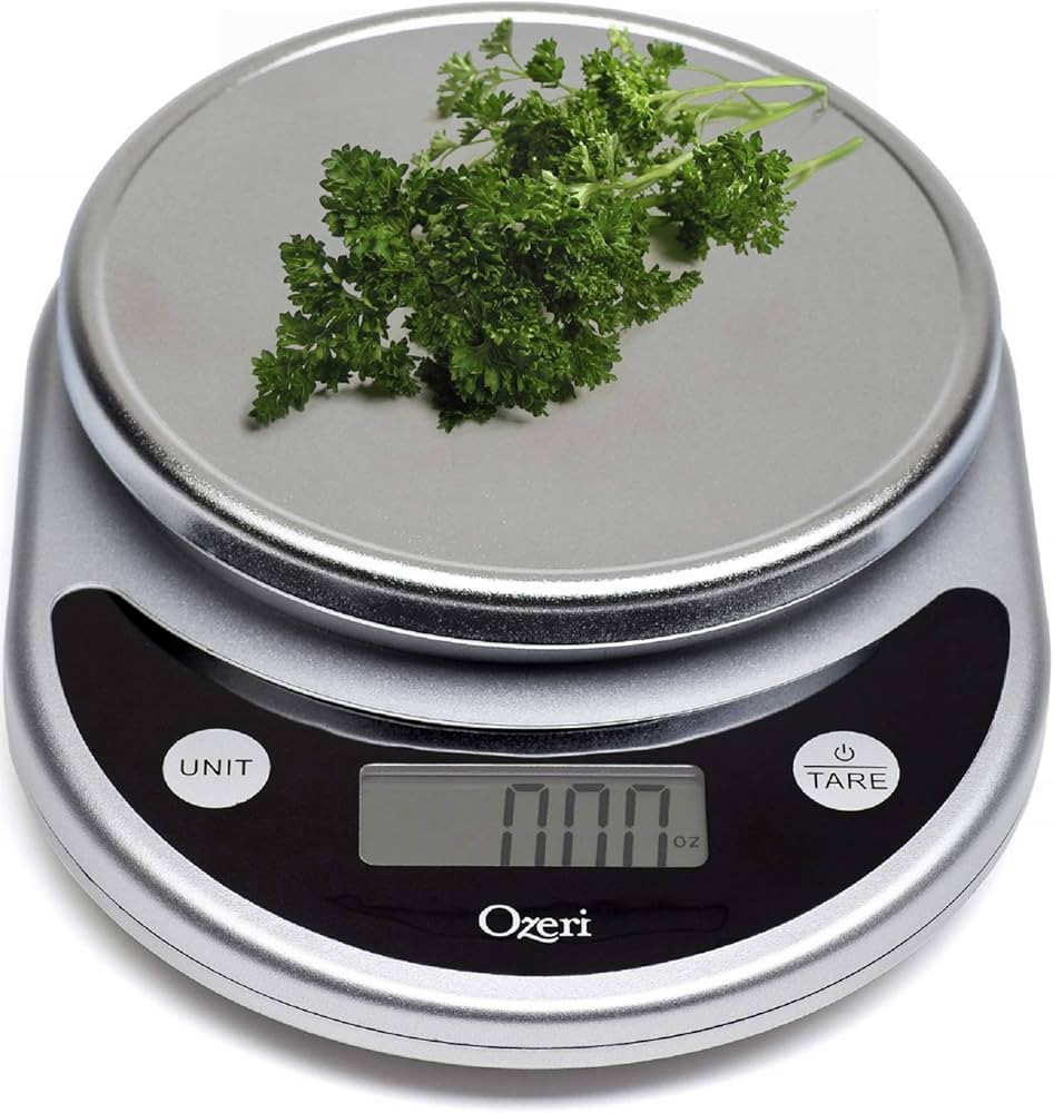 Ozeri Pronto Digital Multifunction Kitchen and Food Scale, Original, 8.25 | Amazon (US)