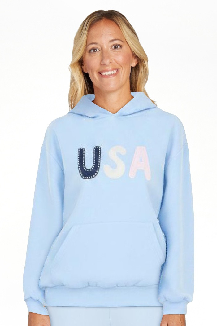 Forever 21 Women's and Women's Plus Americana Oversized Hoodie, Sizes XXS-4X | Walmart (US)
