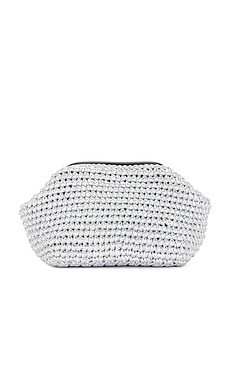 BTB Los Angeles Nova Clutch in Silver from Revolve.com | Revolve Clothing (Global)