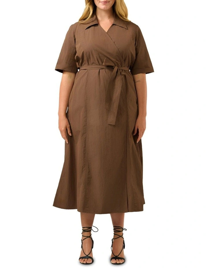 Brianne Dress in Brown | Myer