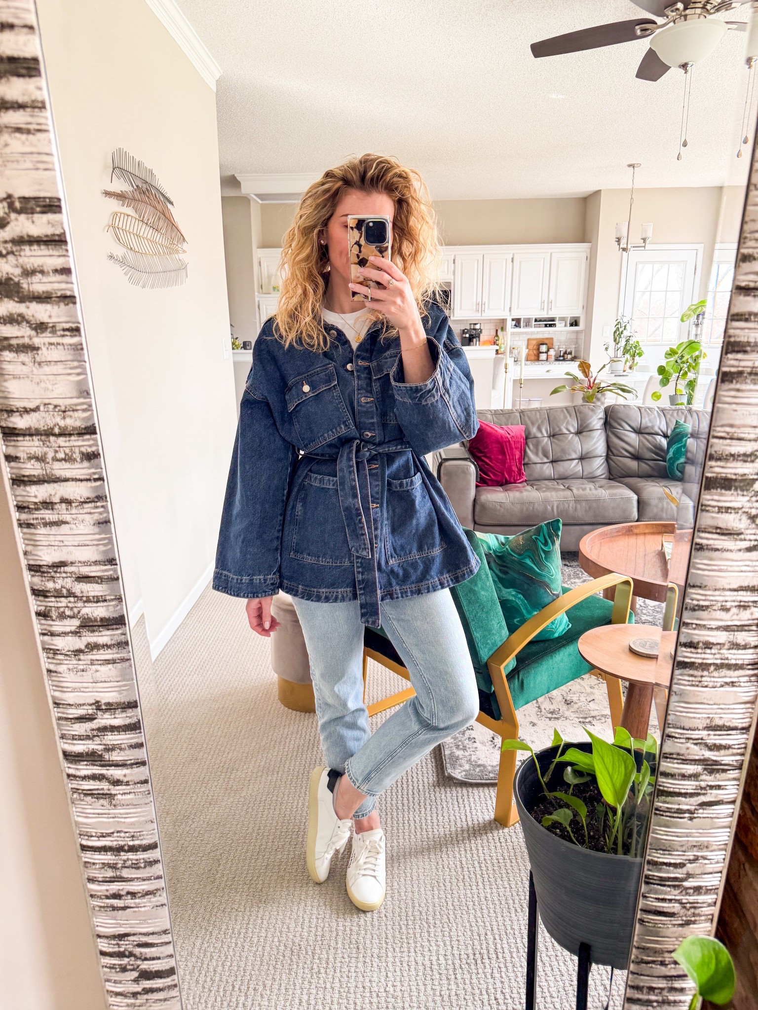 Denim on denim 

#LTKStyleTip #LTKWorkwear #LTKFindsUnder100