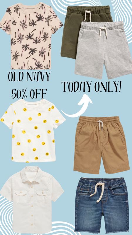 Old navy sale 50% off today only!!

#LTKStyleTip #LTKSaleAlert #LTKKids