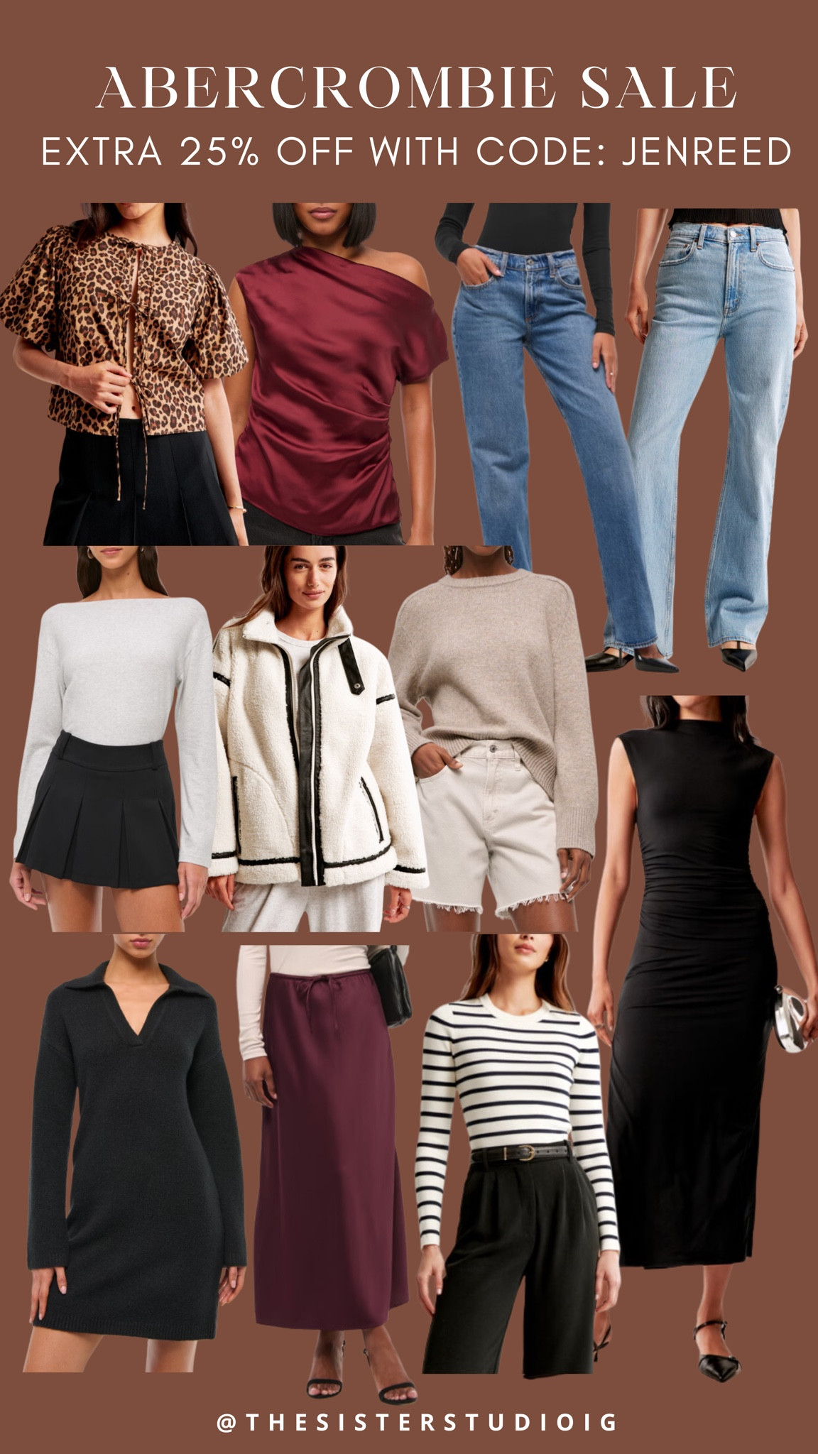 I am sooo excited about this code! JENREED for 25% off, through Monday! 🙌🏼👏🏼 this is the highest code they’ve done ALL year! 

@abercrombie #abercrombiepartner #ad 

#LTKFindsUnder100 #LTKFindsUnder50 #LTKSaleAlert