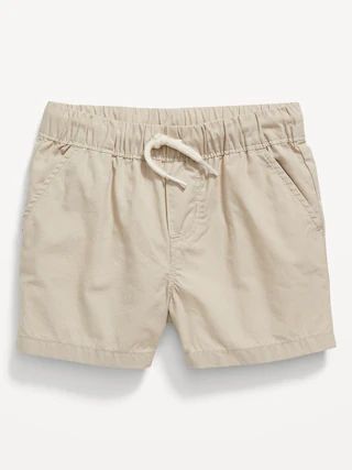 Unisex Cotton Poplin Pull-On Shorts for Baby | Old Navy (US)