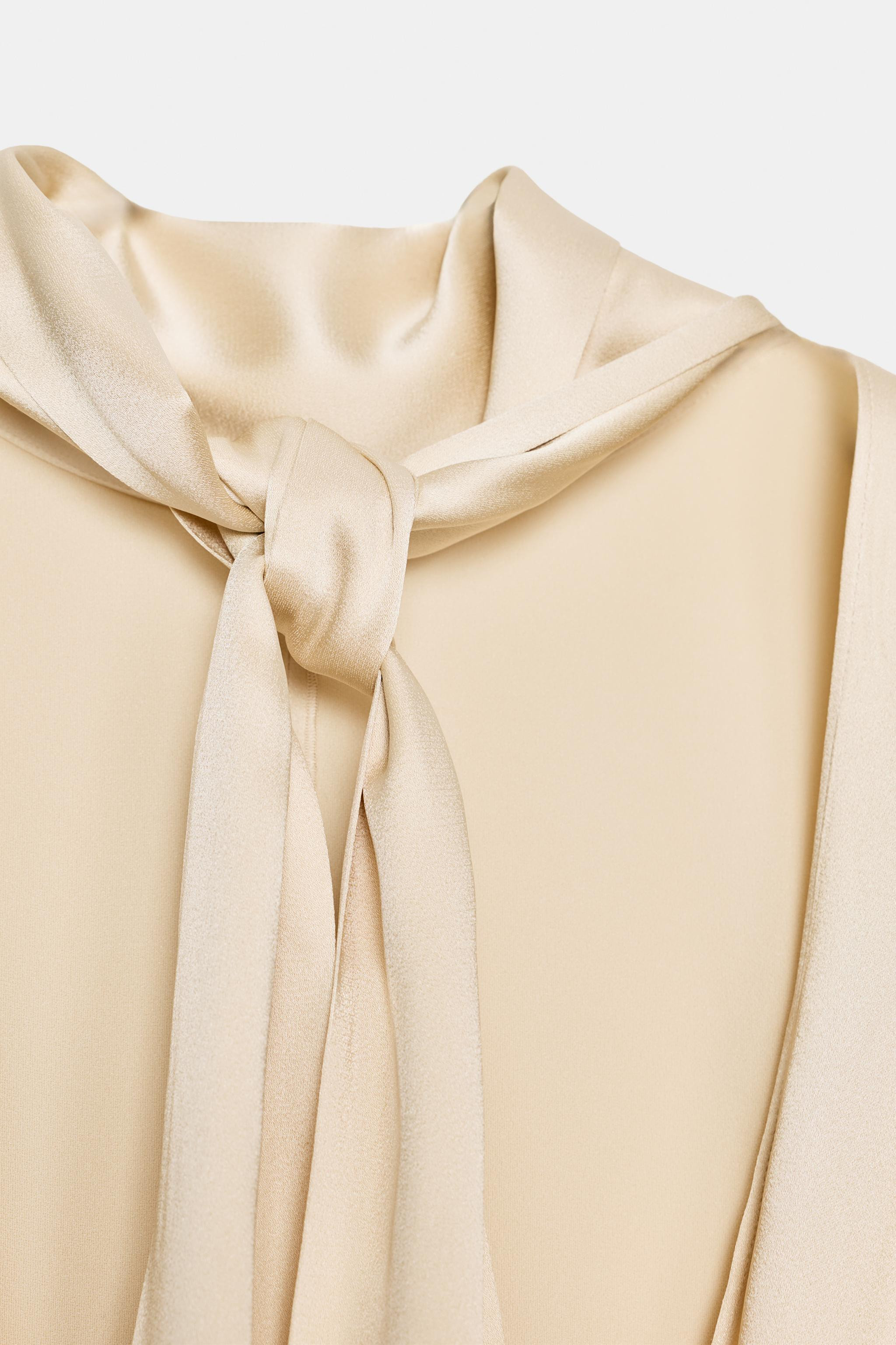 ZW COLLECTION LIMITED EDITION SATIN TUNIC | Zara UK