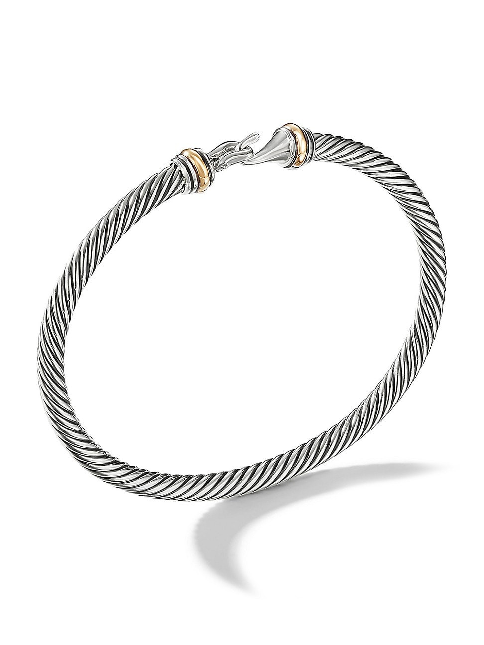 Women's Buckle Bracelet in Sterling Silver - Silver - Size XL | Saks Fifth Avenue