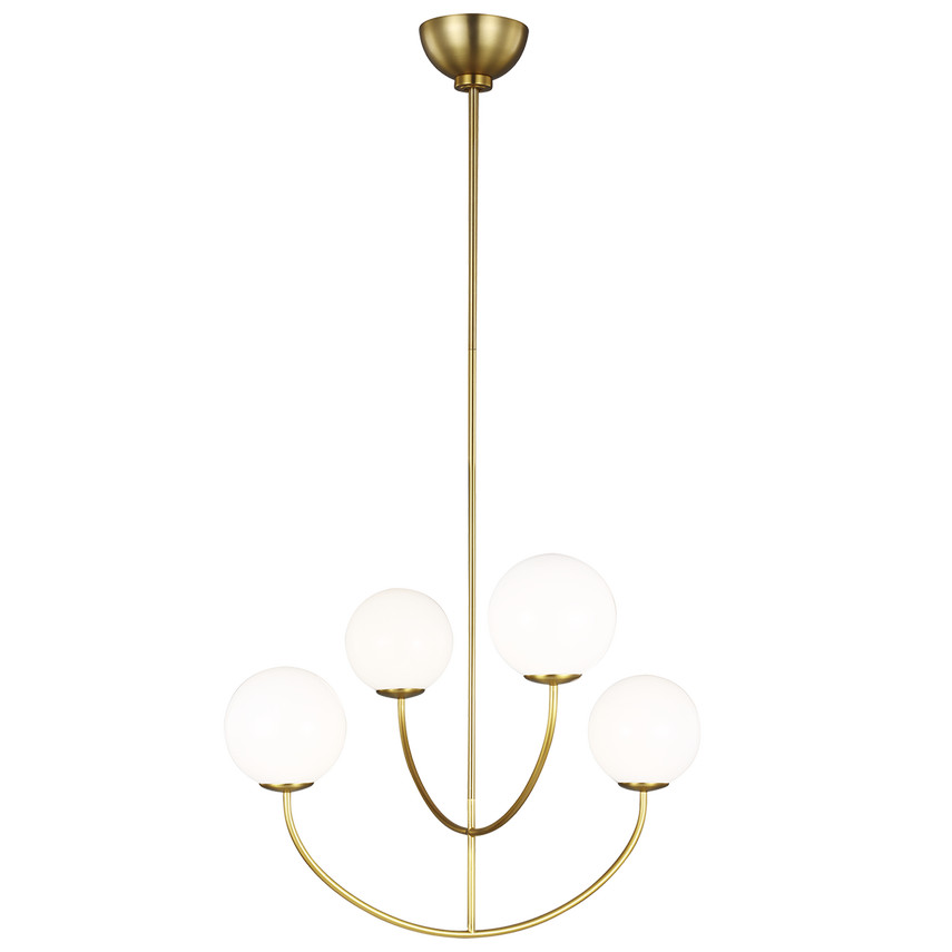 Galassia Four Light Chandelier | Visual Comfort